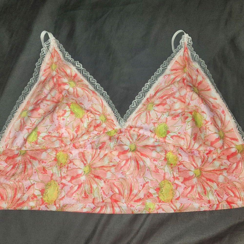 SHEIN Curve Floral Bralette 3XL